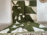 Moroccan Green Rug For Living Room